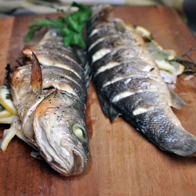Whole Roasted Branzino Recipe Turntable Kitchen