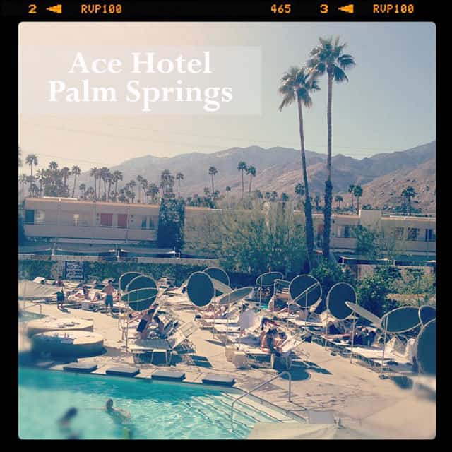 Ace Hotel & Swim Club Palm Springs, A Weekend Away Turntable Kitchen