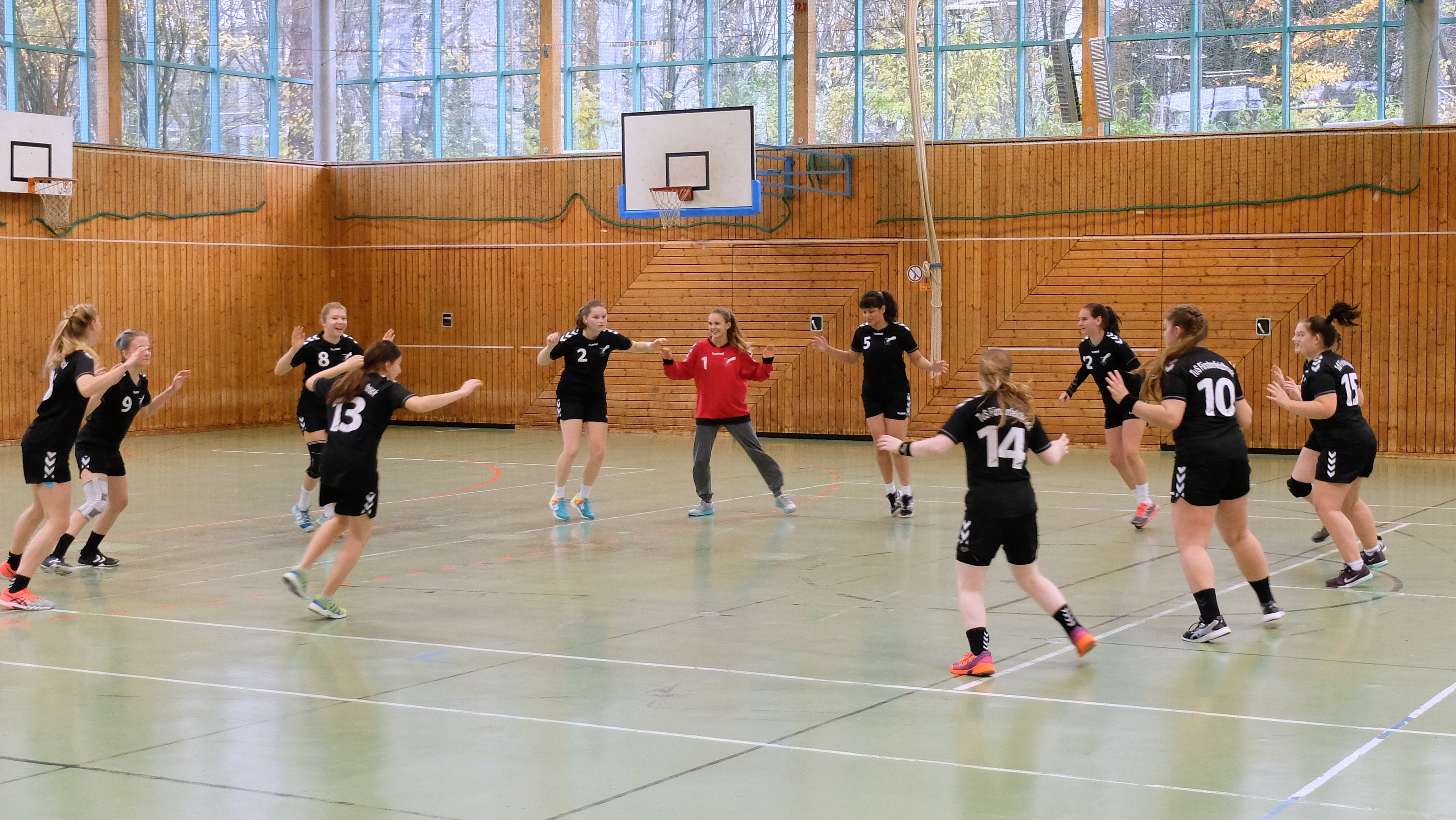 Sieben Trainer TuS FFB Handball Handball Made in Fürstenfeldbruck