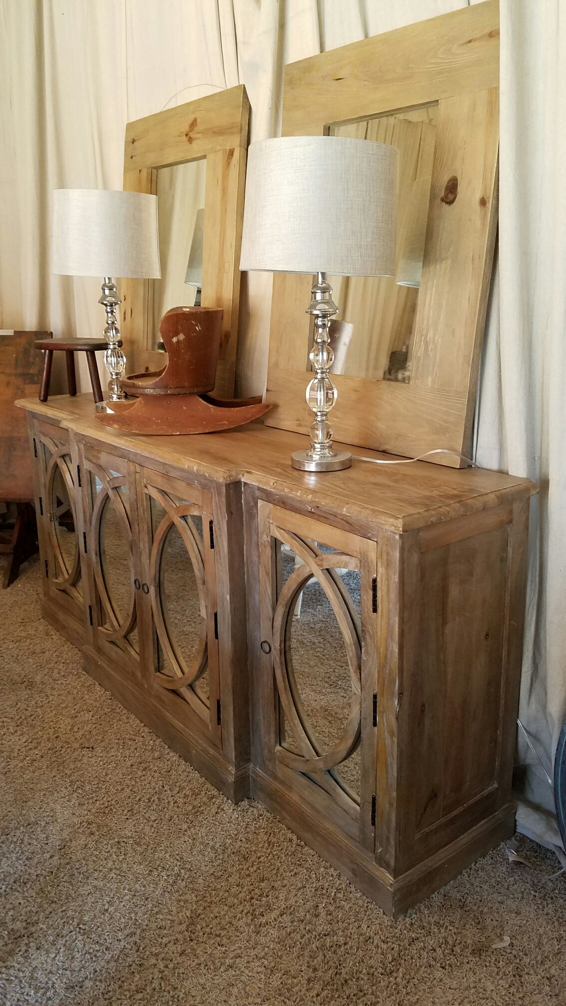 72″ Teak Wood Credenza Tuscany Designs Tuscany Designs
