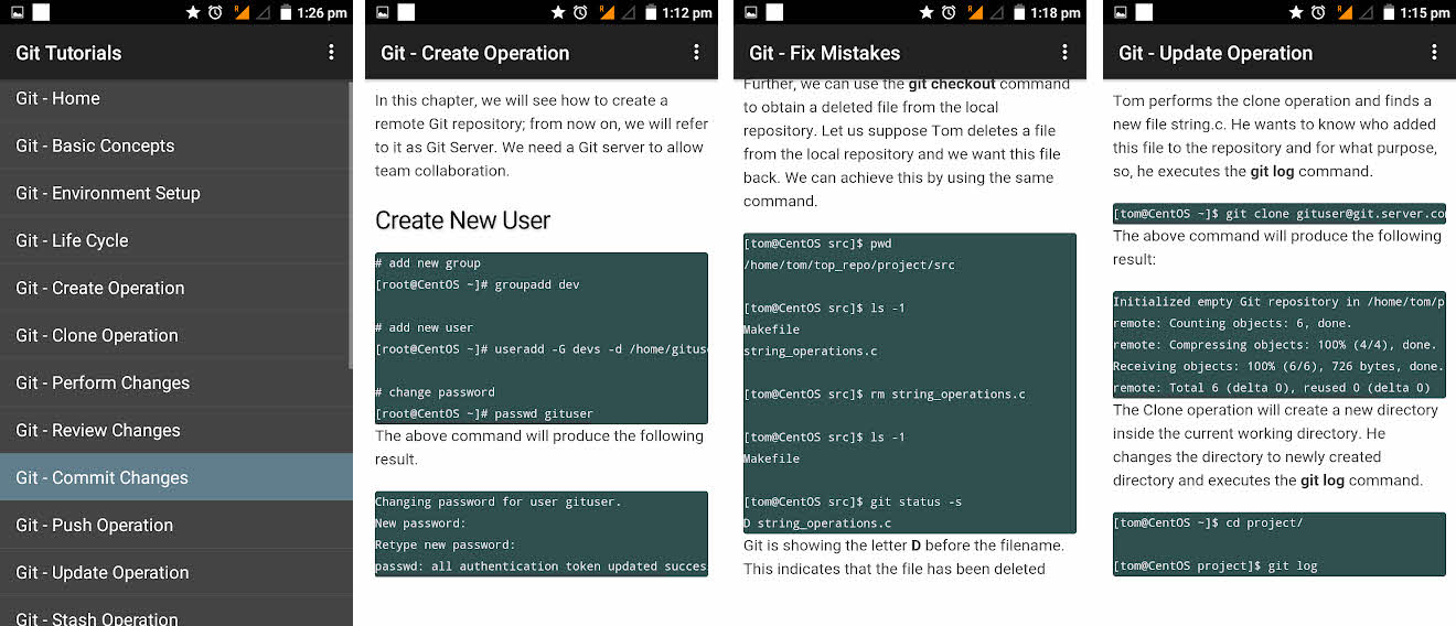 Apps para trabajar con GIT y GitHub desde el móvil