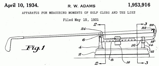 Design Notes Heft swingweight and MOI p1
