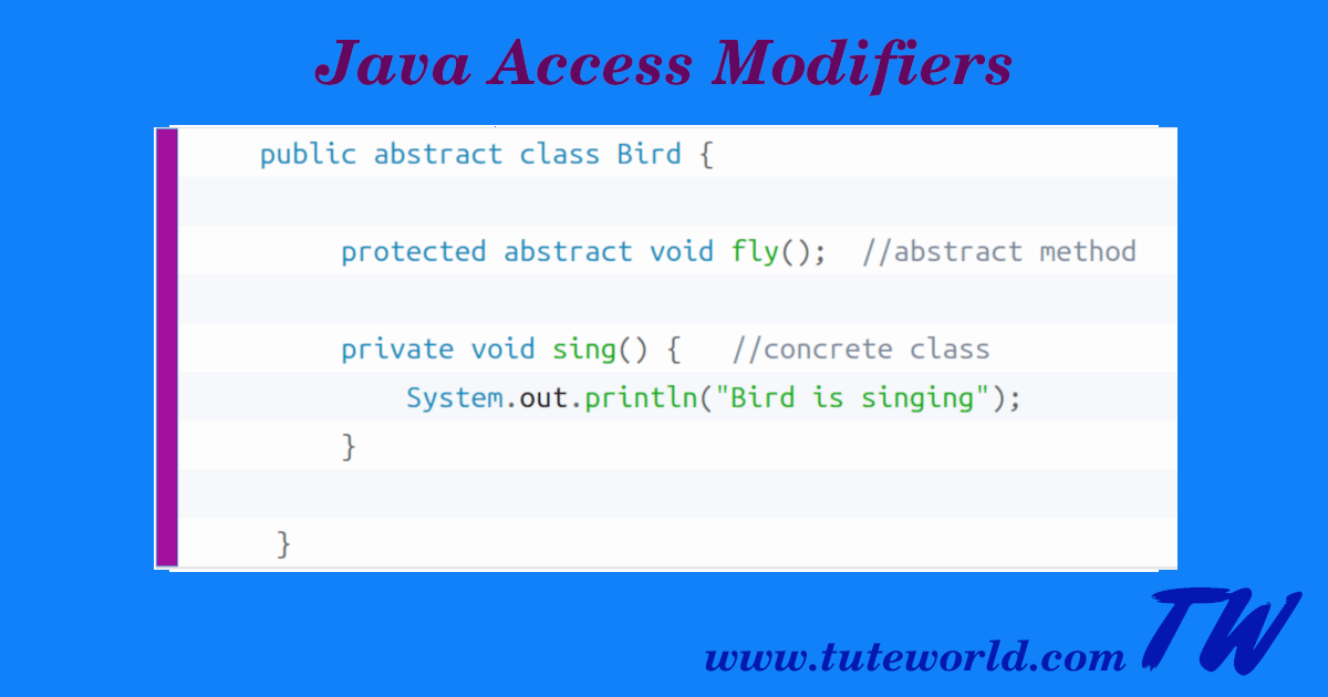 Private Void Java Telegraph