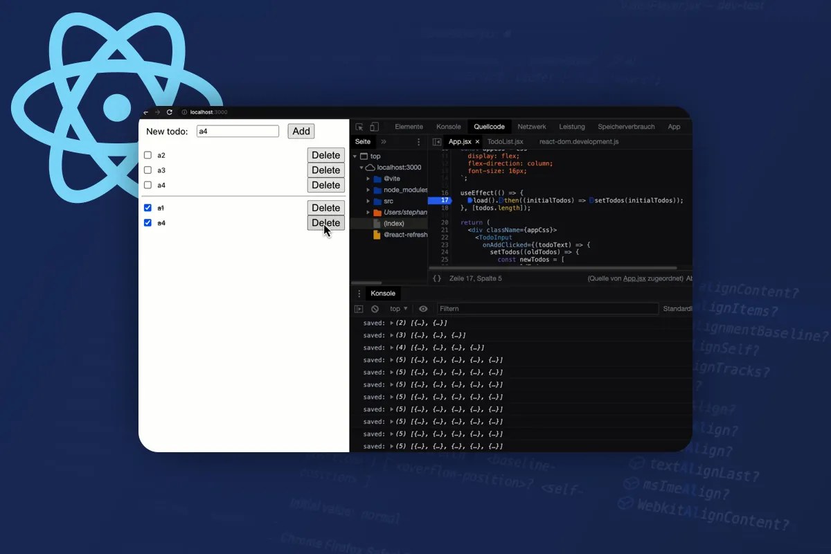 React lernen und verstehen das PraxisTutorial