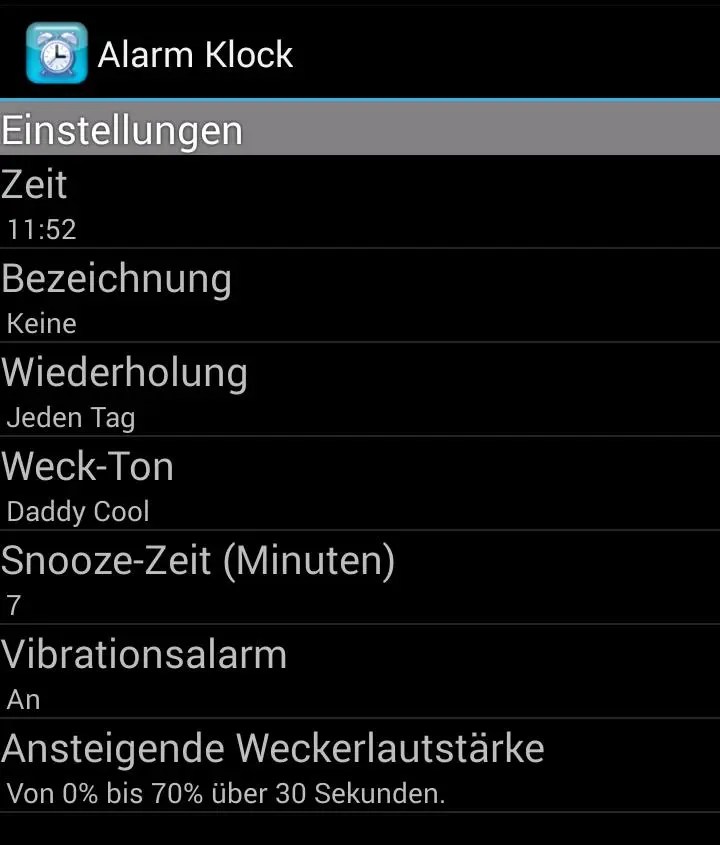 Besserer Wecker für Android Der Tutonaut