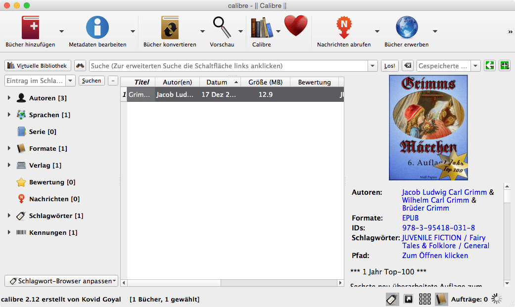 Anleitung PDF oder ePub für den Kindle umwandeln Tutonaut