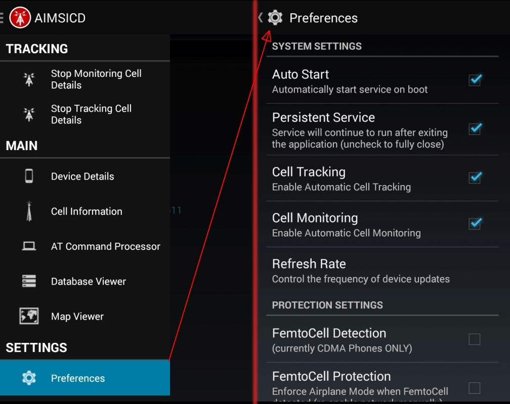 Anleitung MobilfunkSpione entlarven mit Android IMSICatcher Detector