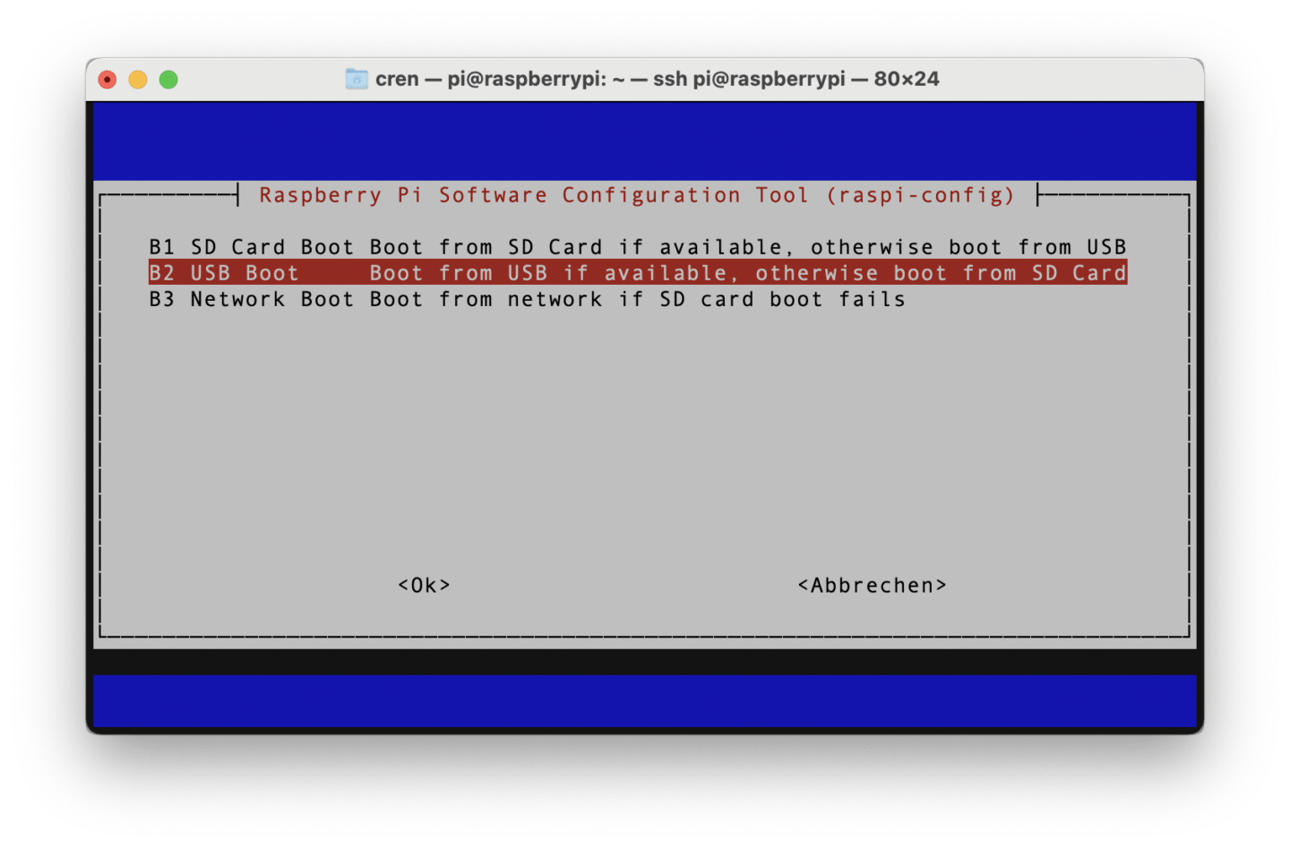 Raspberry Pi per USBBoot von externem Laufwerk starten Der Tutonaut