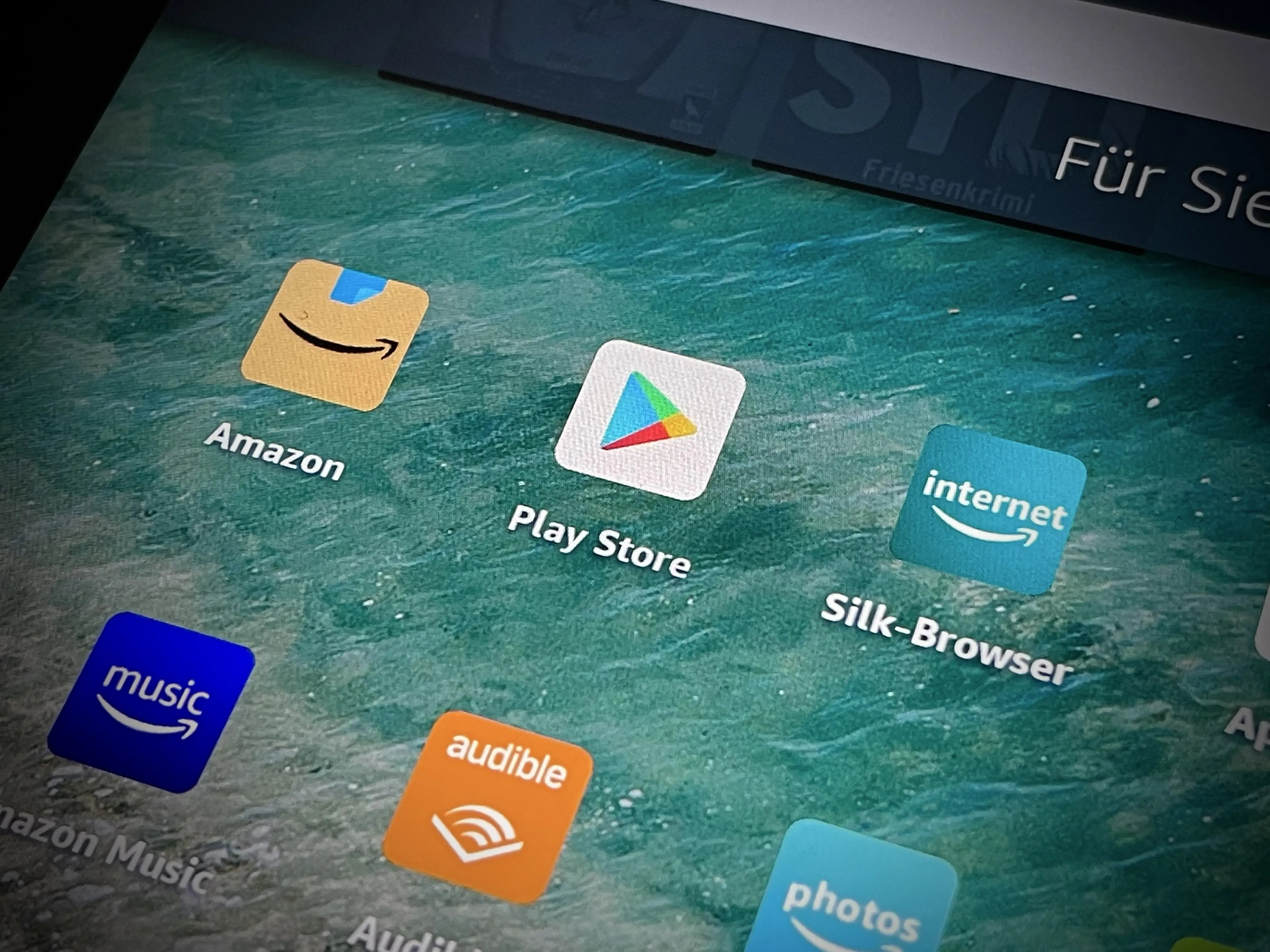 Anleitung Google Play Store einfacher auf AmazonFireHDTablets