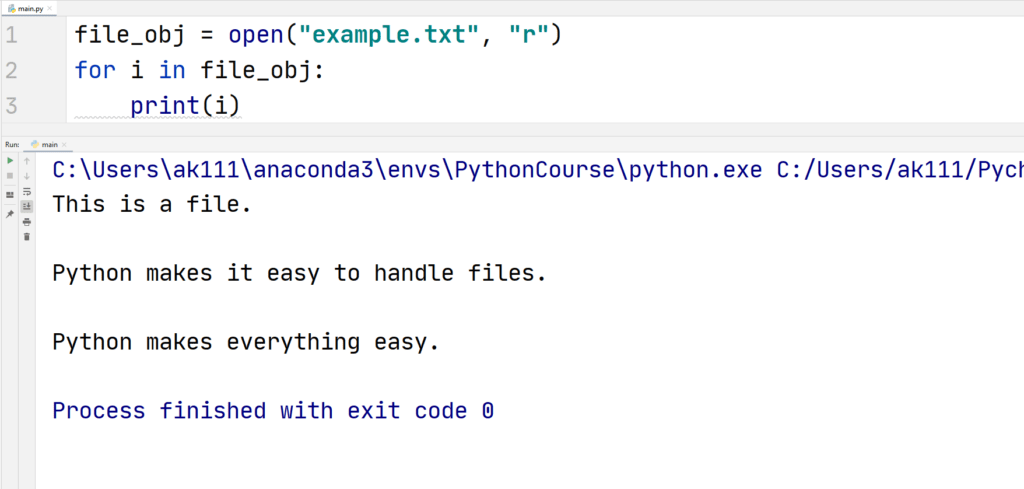 Python File Handling — TutorialBrain
