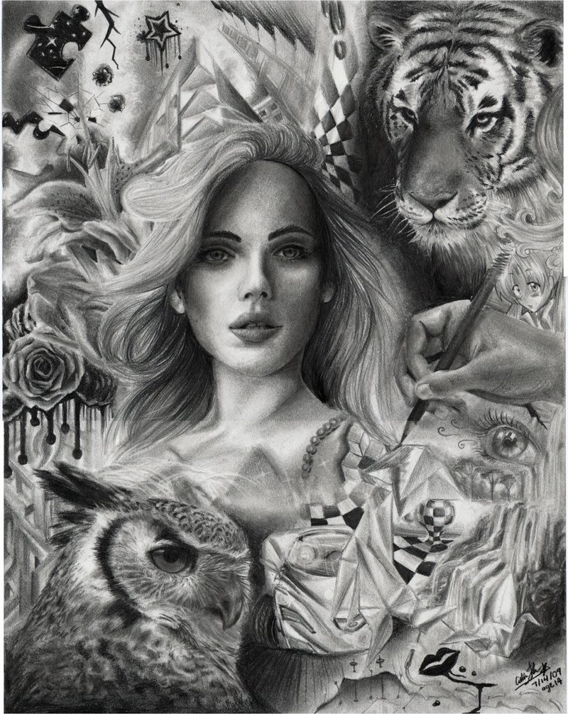 35+ Absolutely Creative Pencil Drawing Artwork TutorialChip