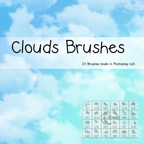 25 Awesome Free Cloud Brushes TutorialChip