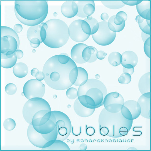 20 High Quality Bubble Brushes TutorialChip