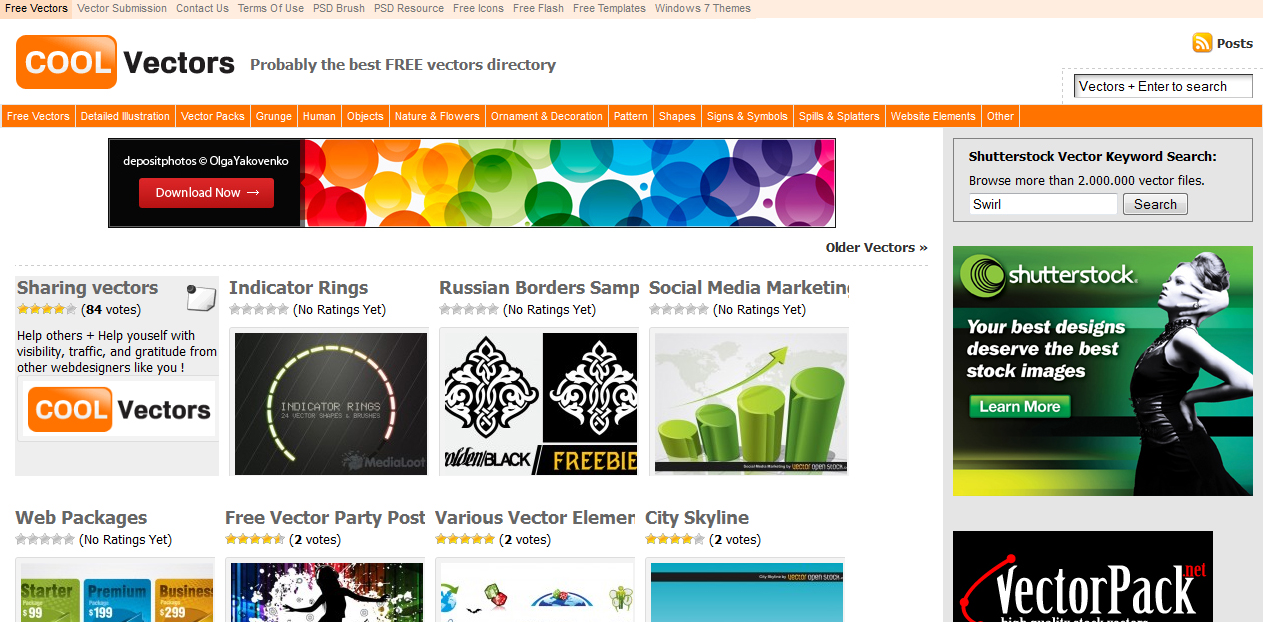 20 Great Free Vector Art sites TutorialChip