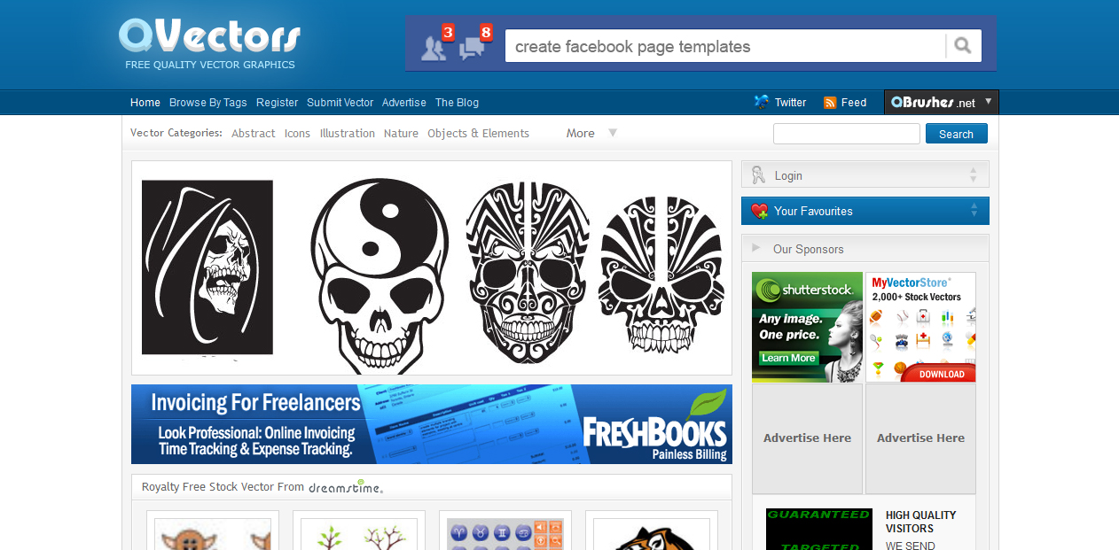 20+ Great Free Vector Art sites TutorialChip