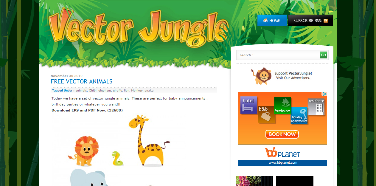 20+ Great Free Vector Art sites TutorialChip