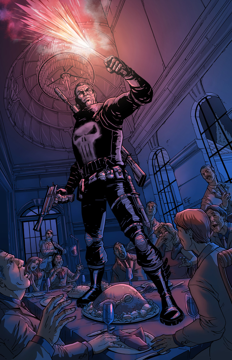 25+ Cool Punisher Illustration Artworks That Will Inspire