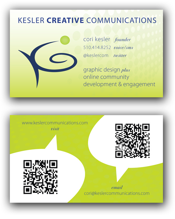 Amazing Examples of QR Code Business Card Designs TutorialChip