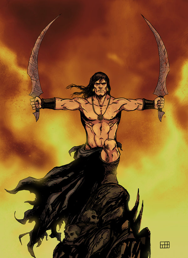 22 Awesome Conan The Barbarian Illustration Artworks