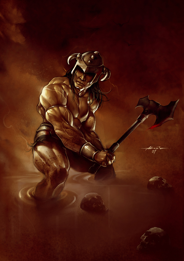 22 Awesome Conan The Barbarian Illustration Artworks