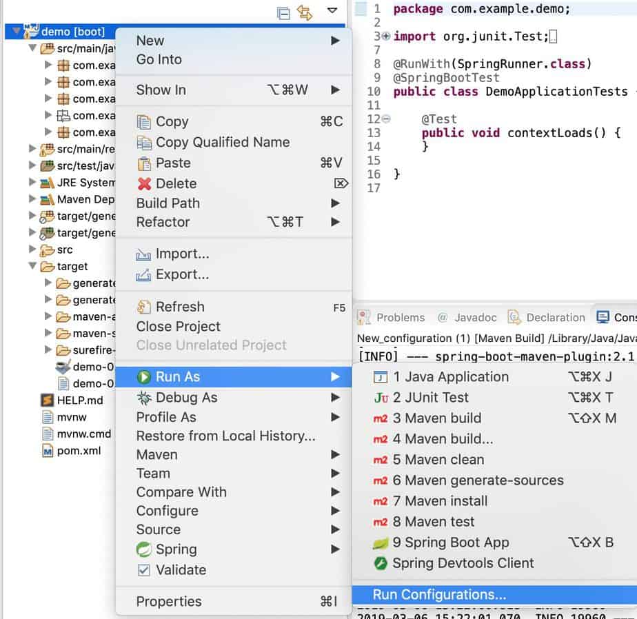 Run Spring Boot Application TutorialCup