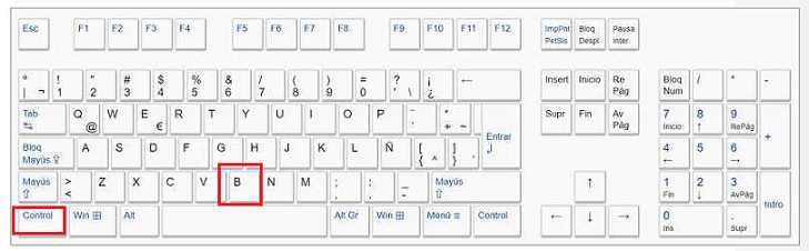 Atajos de teclado vista general del editor VS Code