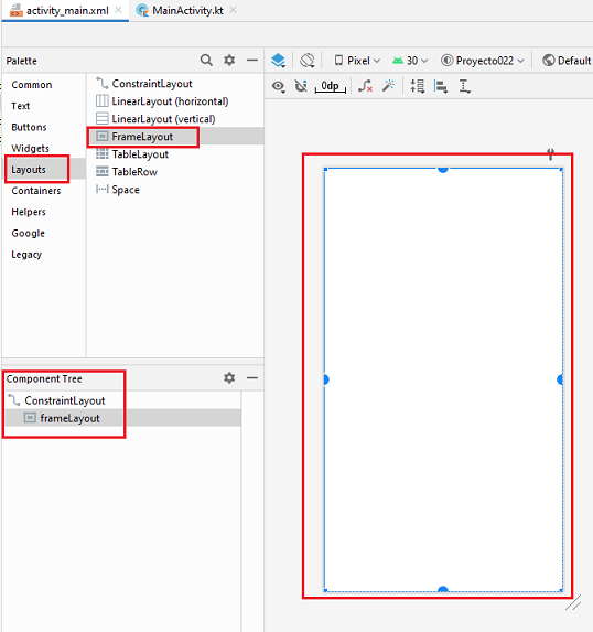 Layout (FrameLayout)