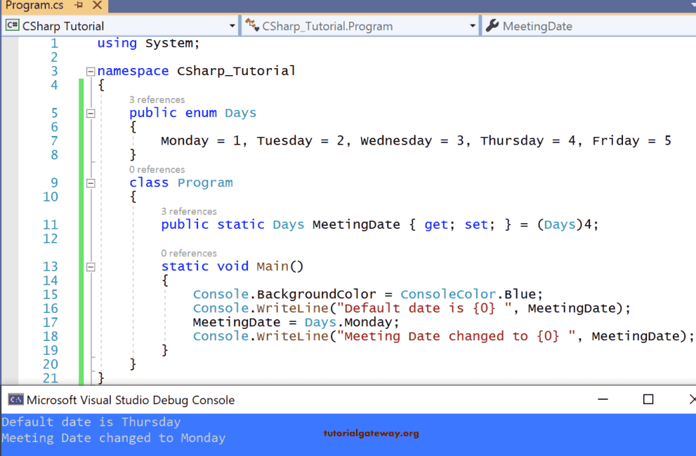 C Enum or Enumerator
