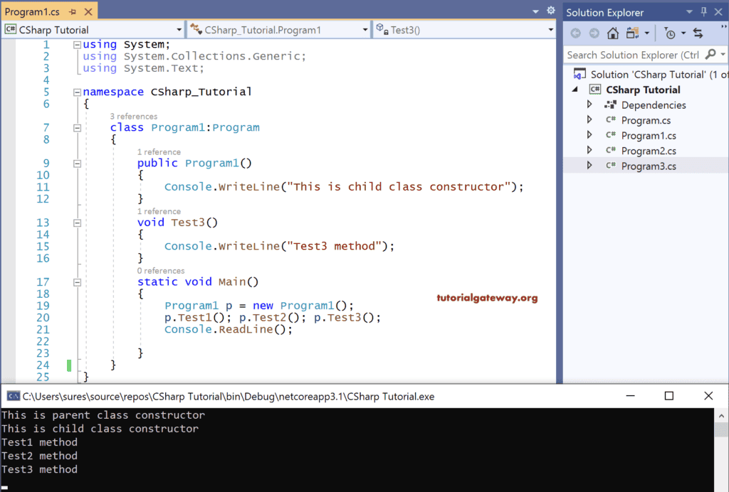 C Inheritance