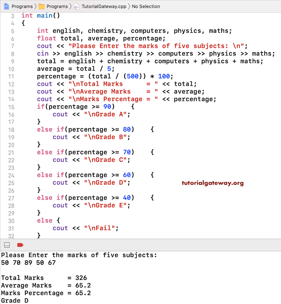 How To Know Percentage Of Marks