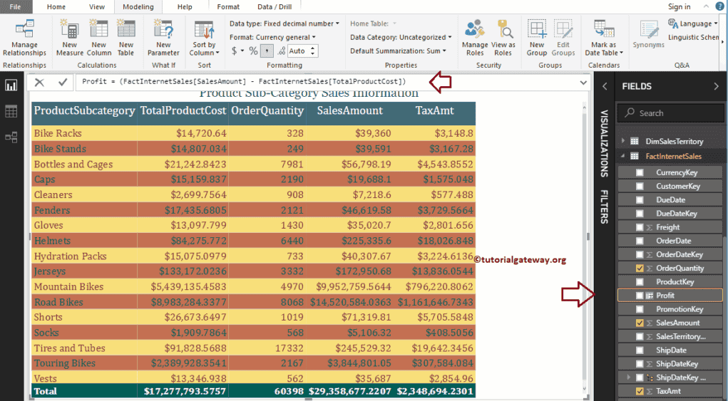 Create Calculated Columns in Power BI