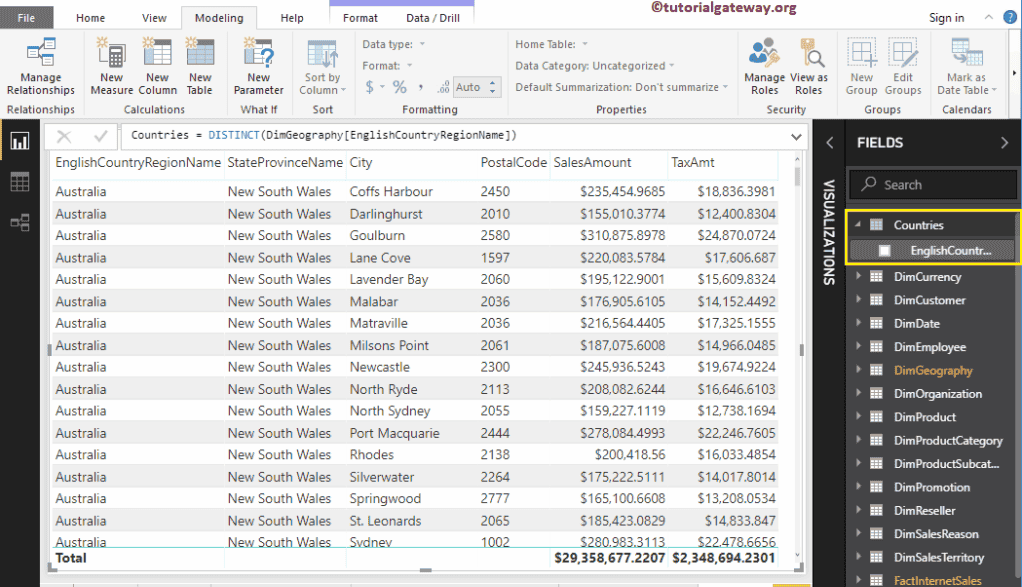 How to Create Calculated Tables in Power BI