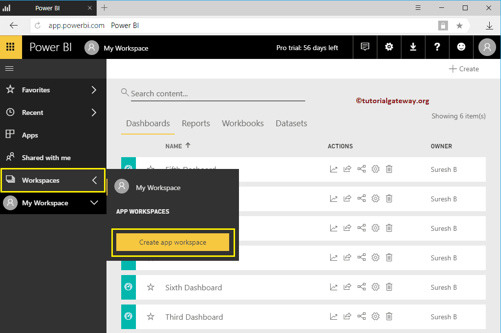How to Create Power BI Workspace?