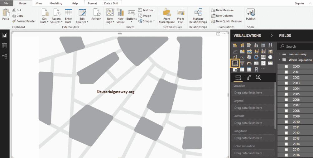 How To Create Filled Map In Power Bi Desktop Filled Map In Power Bi Images