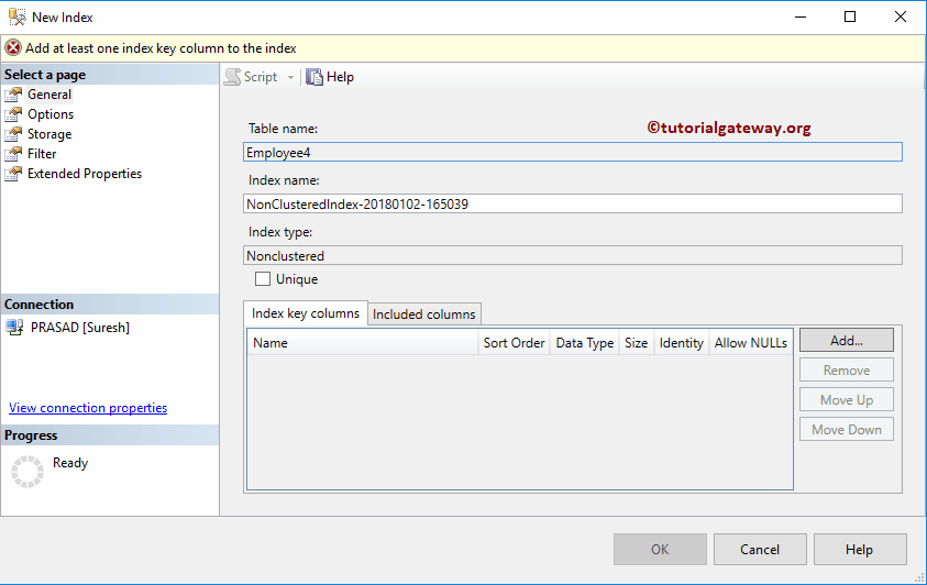 Filtered Indexes in SQL Server