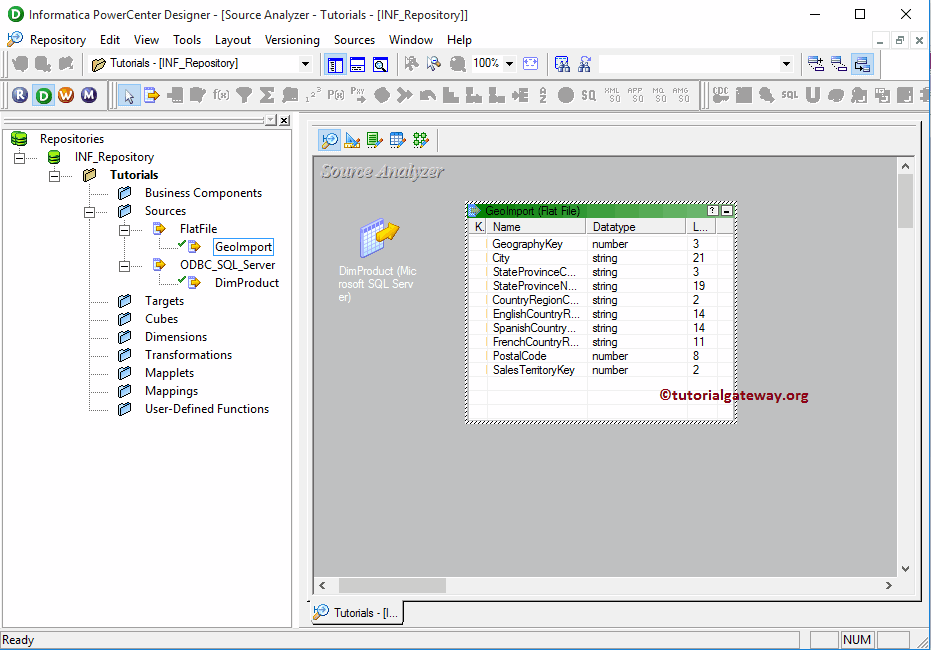 Flat File Source in Informatica
