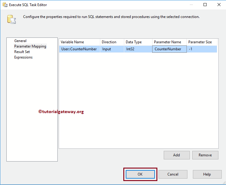 For Loop Container in SSIS