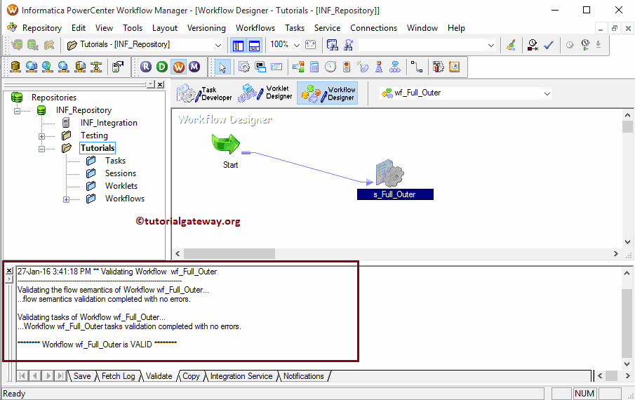Full Outer Join in Informatica