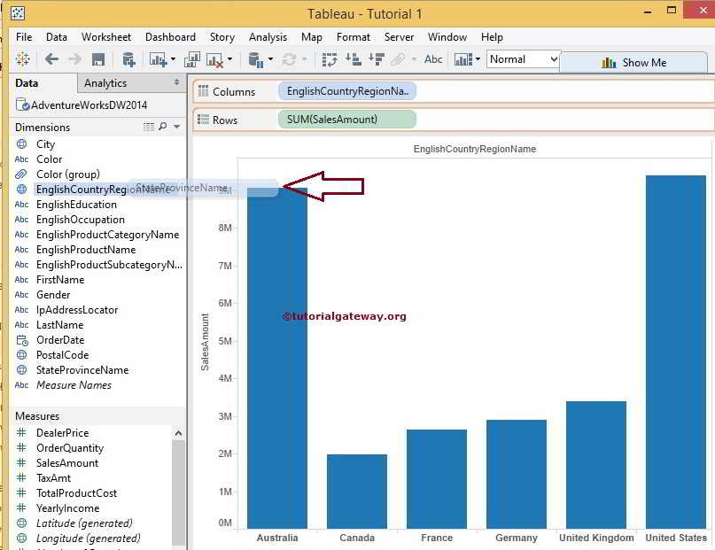 Creating Hierarchies in Tableau 9.0