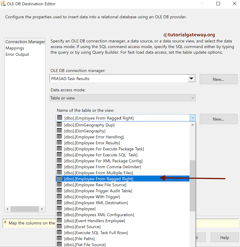 SSIS Load Fixed Width Flat File Data to SQL Server
