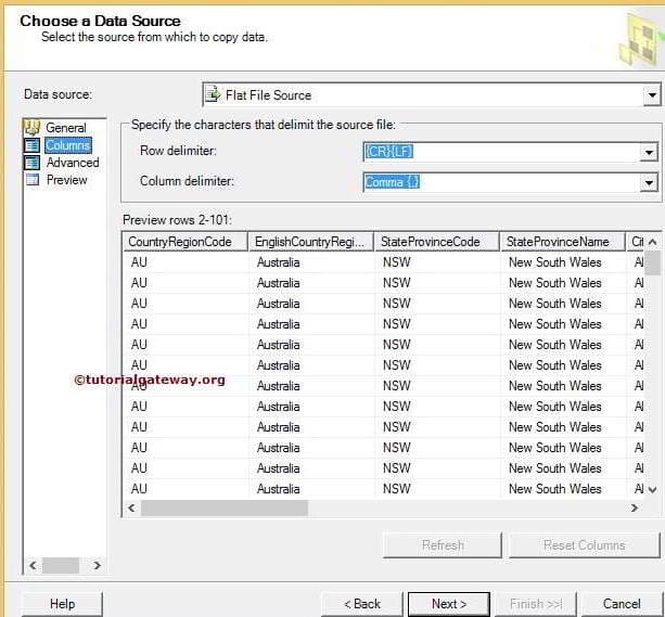 Import Data from Flat File to SQL Using Import and Export