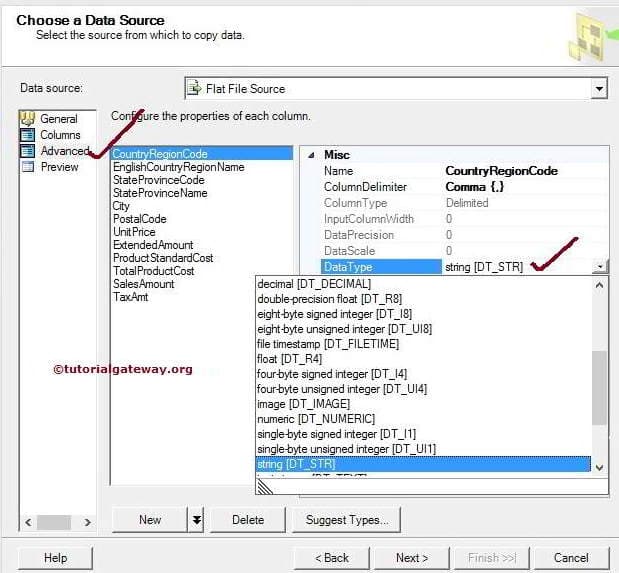 Import Data from Flat File to SQL Using Import and Export
