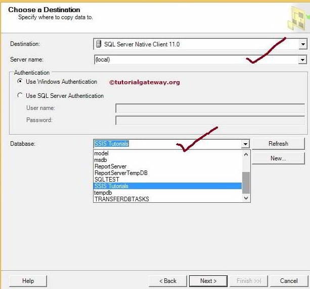 Import Data from Flat File to SQL Using Import and Export