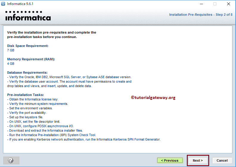 How to install Informatica