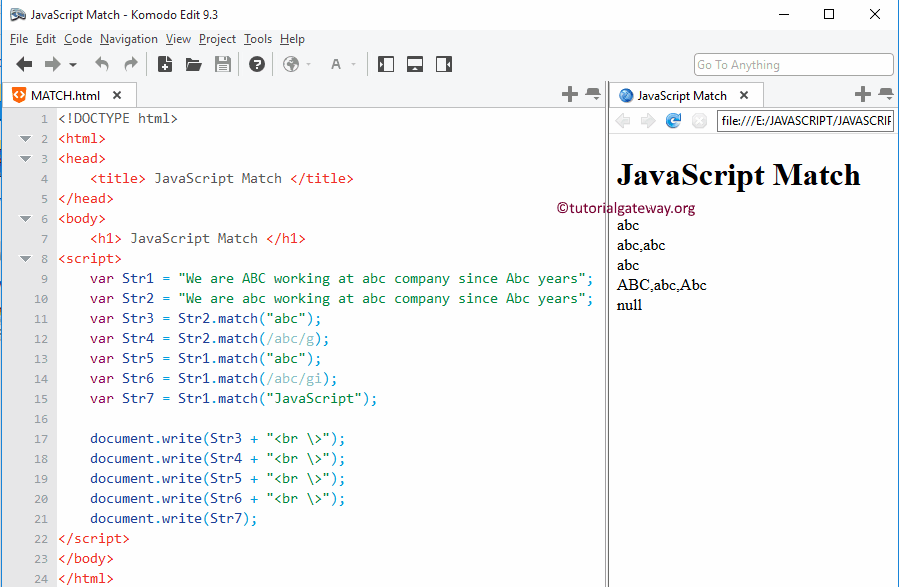 Javascript Match Whole Word at Jennifer Kirkpatrick blog