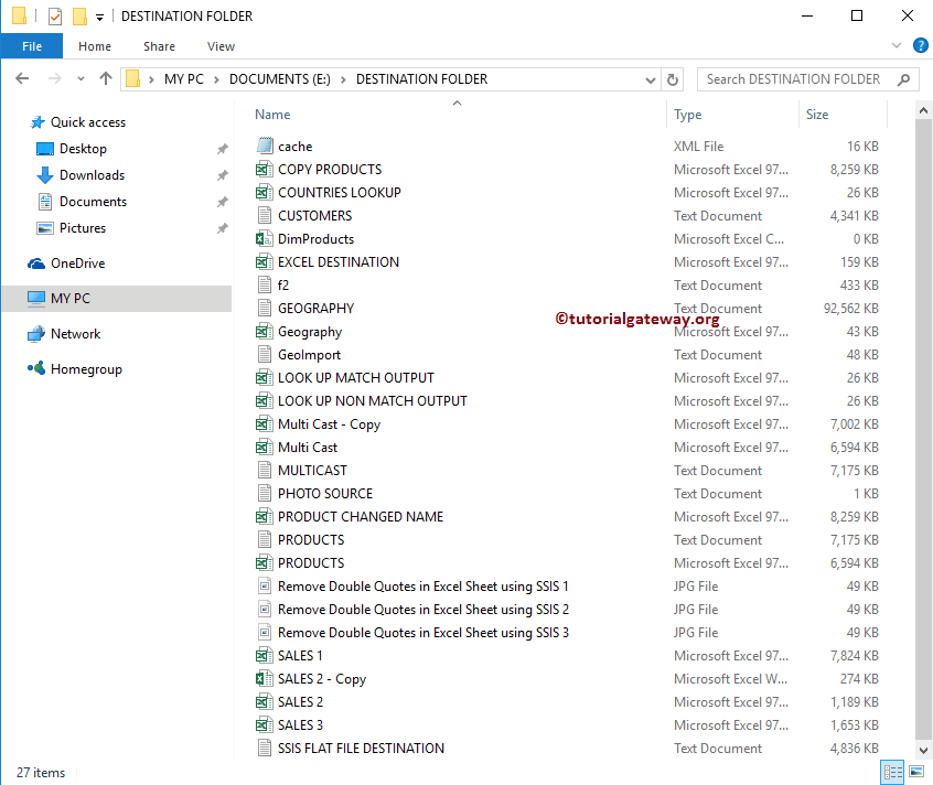 Move Multiple files using File System Task in SSIS