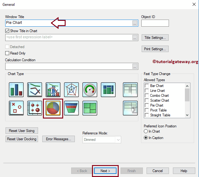 Pie Chart in QlikView