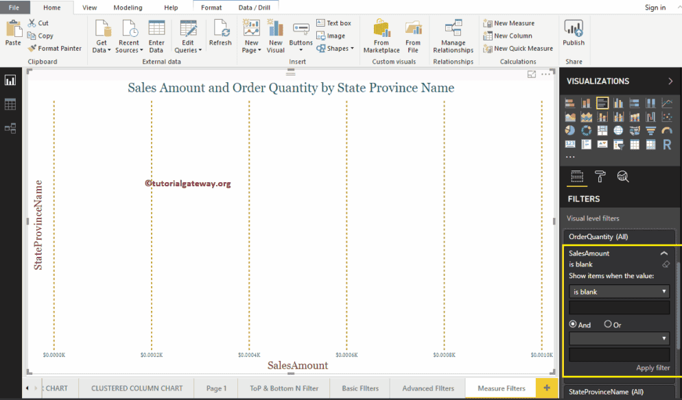 Power BI Filters on Measures LaptrinhX