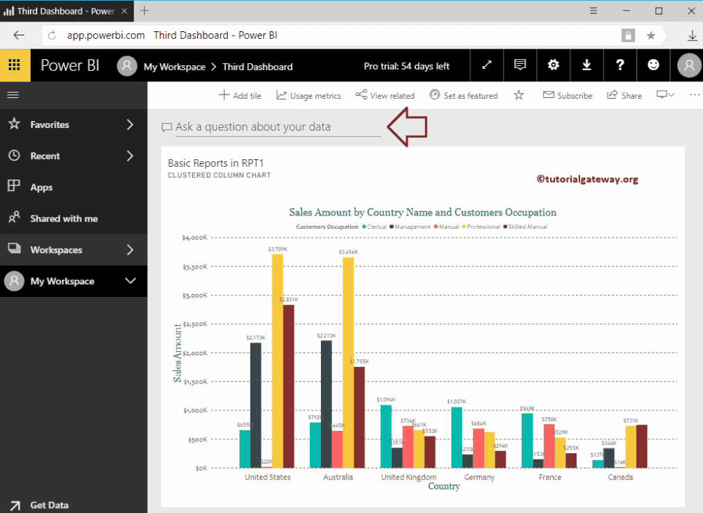 Power BI Q&A