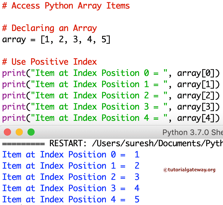 Python Array